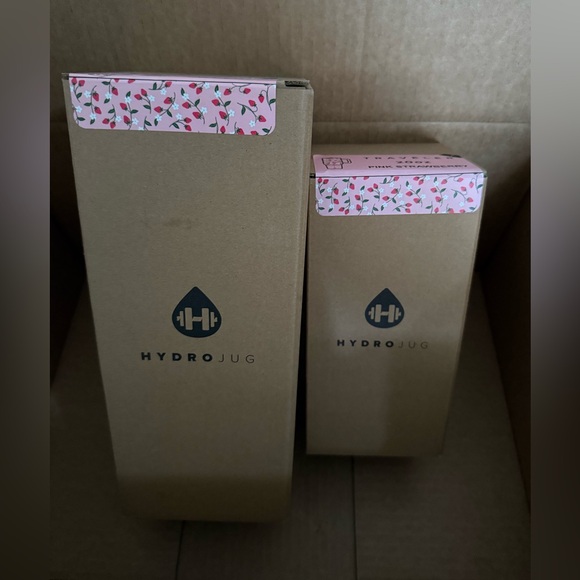 HydroJug Pink Strawberry Mommy & Me Bundle - Picture 1 of 10